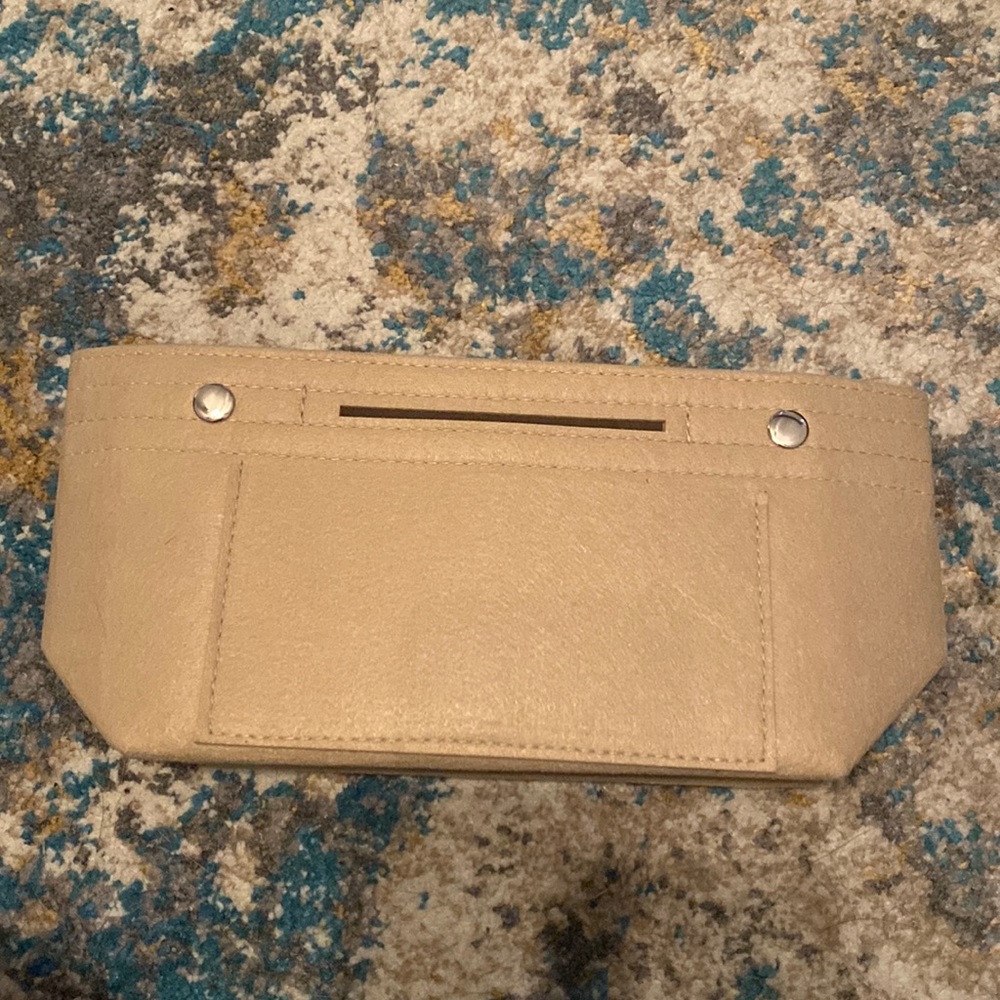 Beige Bag Organizer